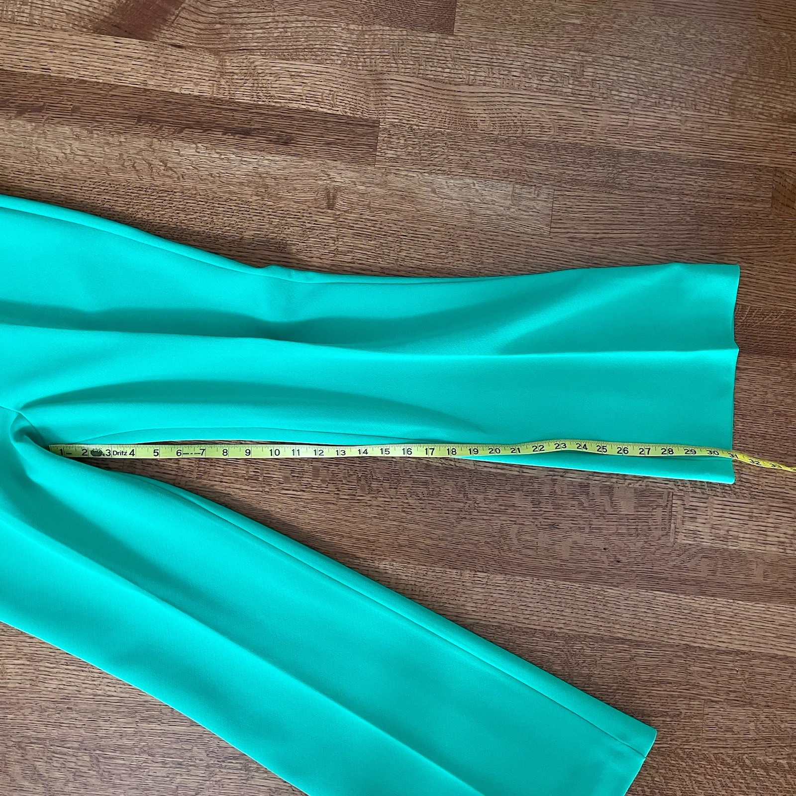 Vintage 70s Marty Gutmacher Knit Pantsuit Green White Lounge Disco Retro M?