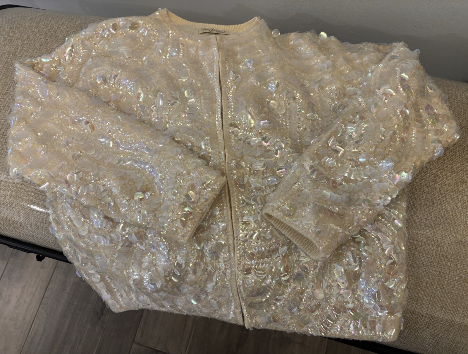 Vintage 1950’s Sara Fredericks Sequined Sweater