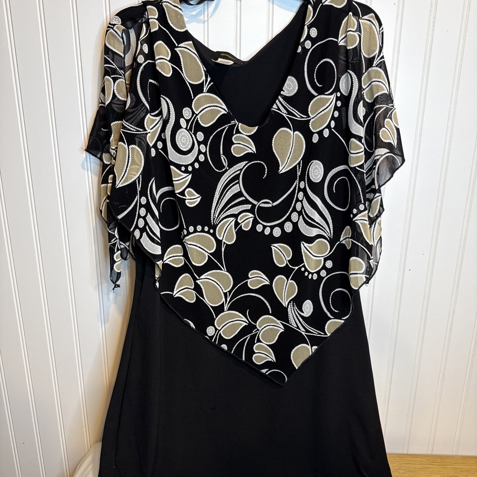 Espresso Sleeveless Dress 1X