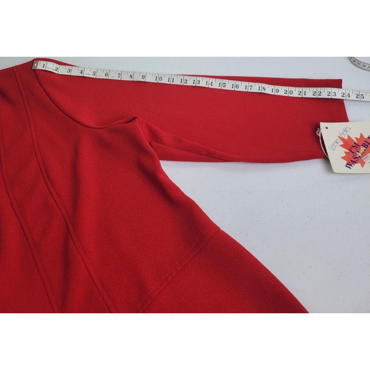 Cassada Skirt Suit Set Vintage Plus Size 24W Professional Career Minimalist Red