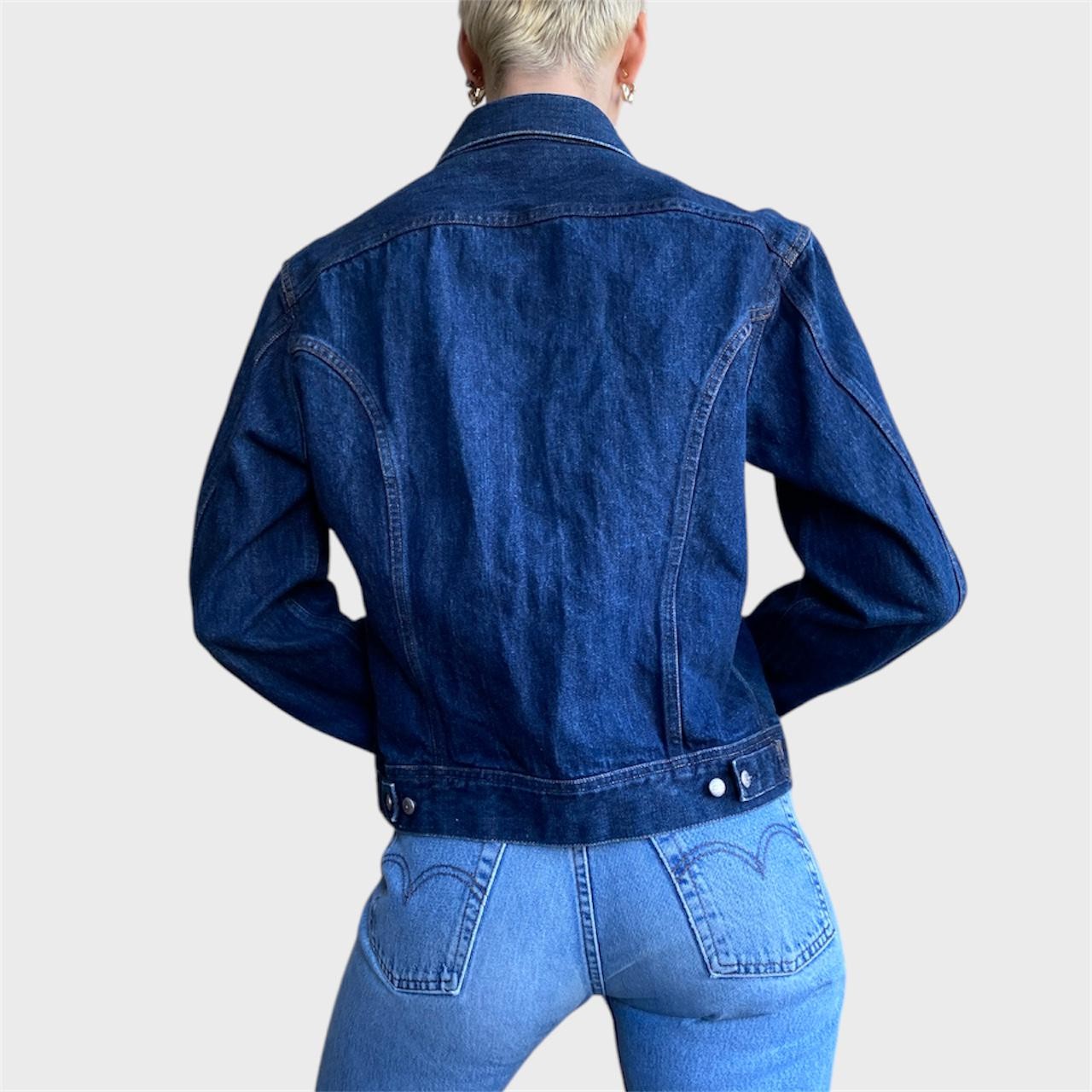 Vintage Diesel Denim Jacket Size US 6 Blue Denim Blazer