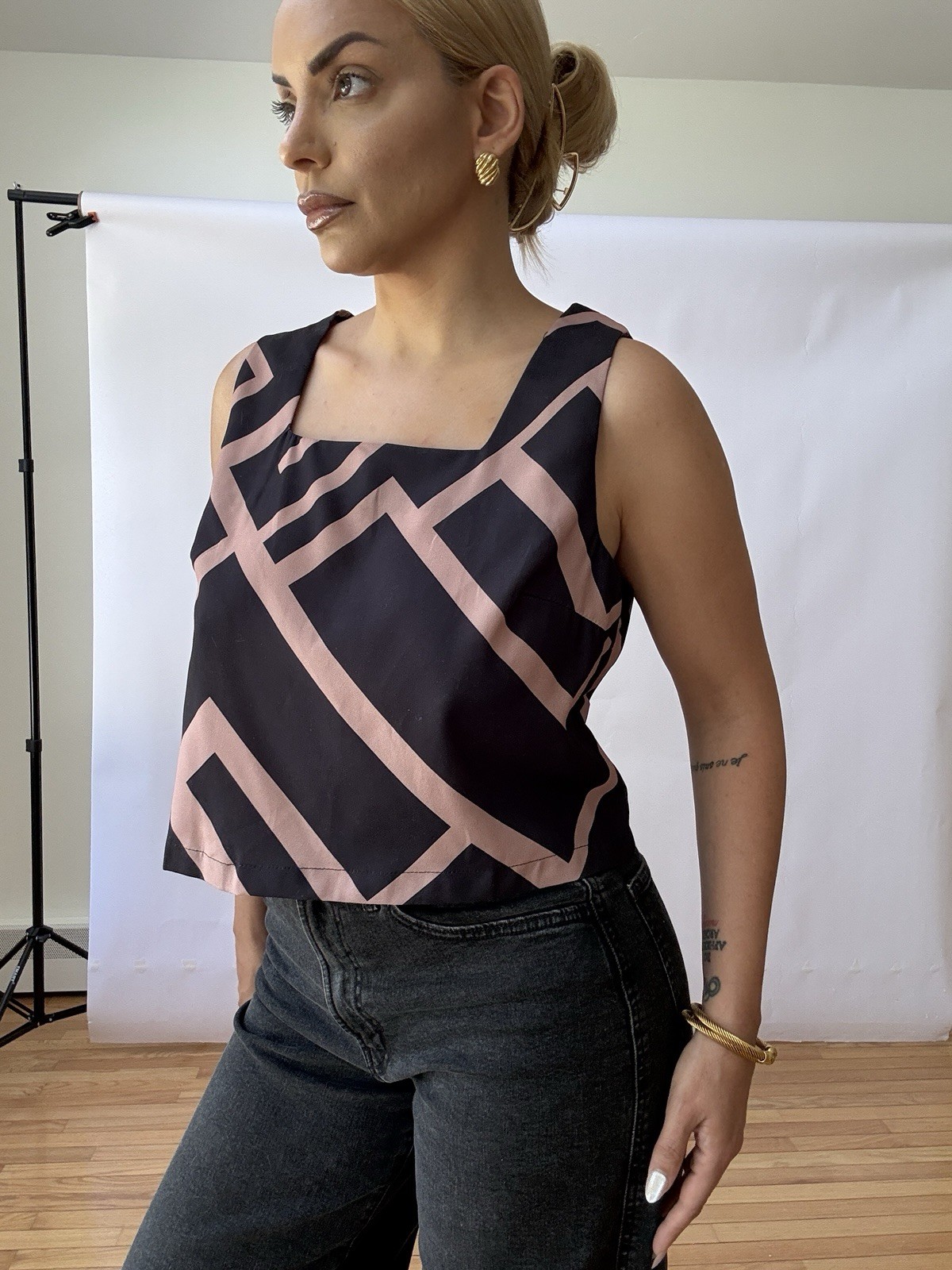 Vintage Statement Top