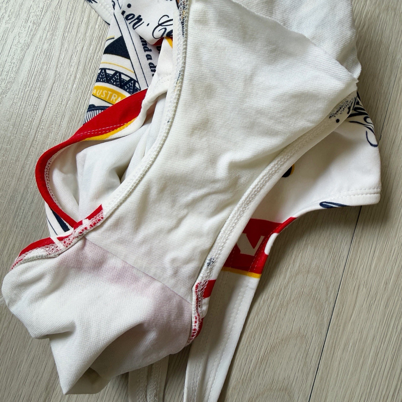 VTG Budweiser Beer Swimsuit Womens 9 One Piece 90s Anheuser Busch Retro Festival
