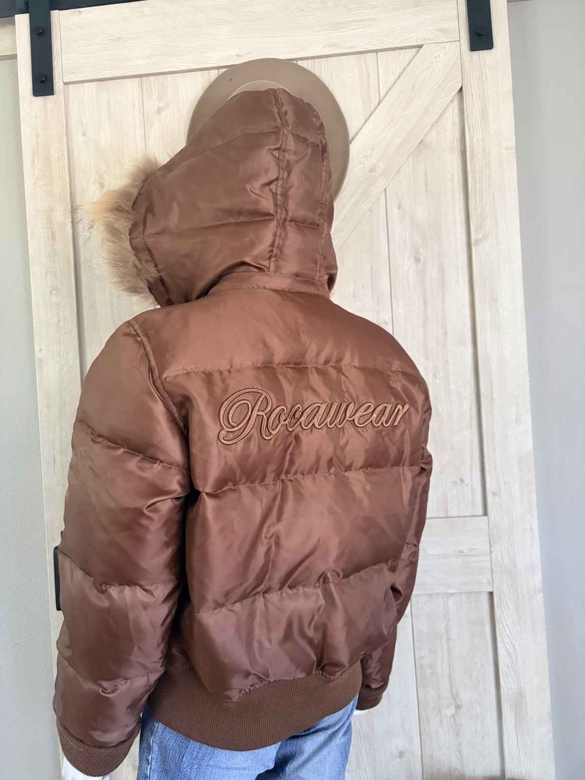 Vintage Y2K RocaWear Down Puffer Jacket