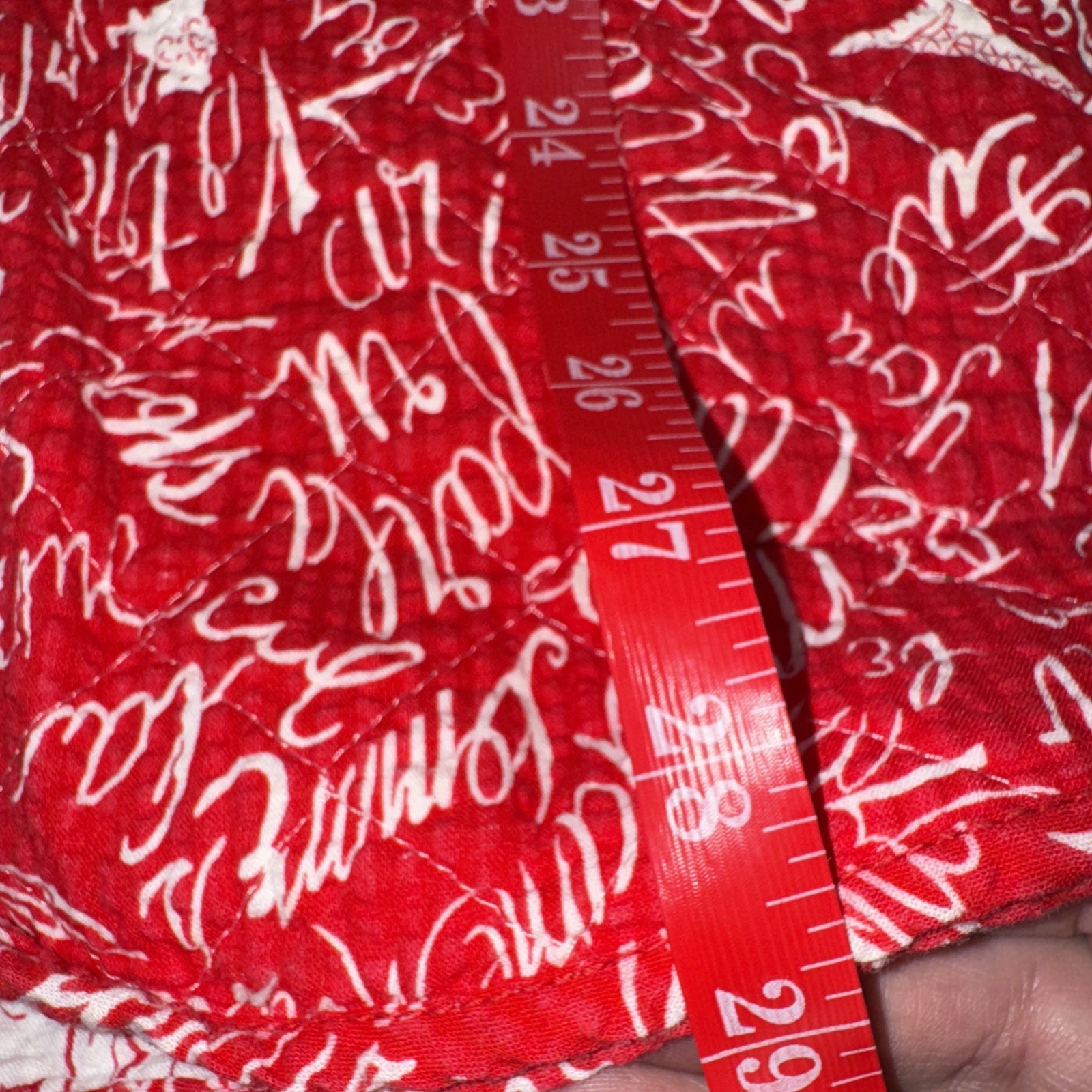 Vintage Red, White Rothley Quilted Jacket 1960’s Or 1970’s???