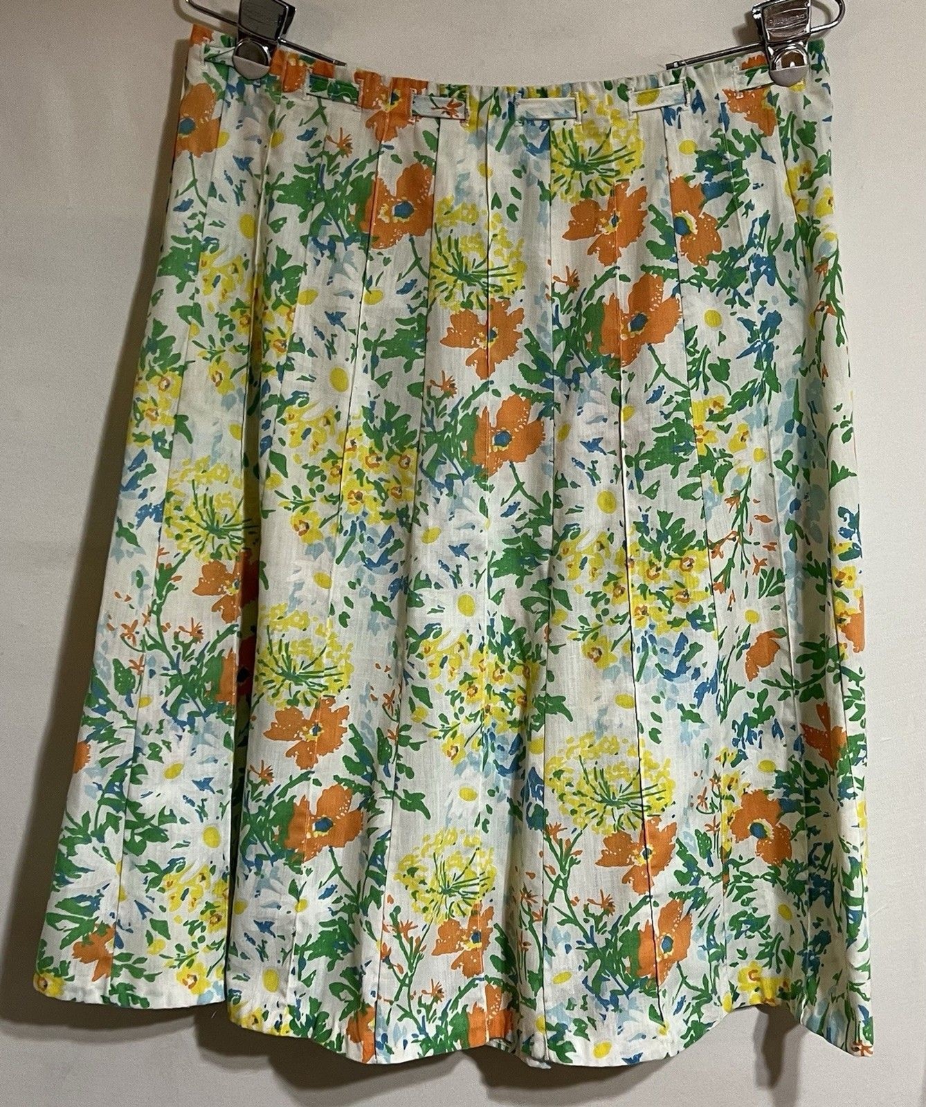 Vintage Mr. Hank Floral Boho Hippie Spring Farmhouse Pleated Preppy Festival F