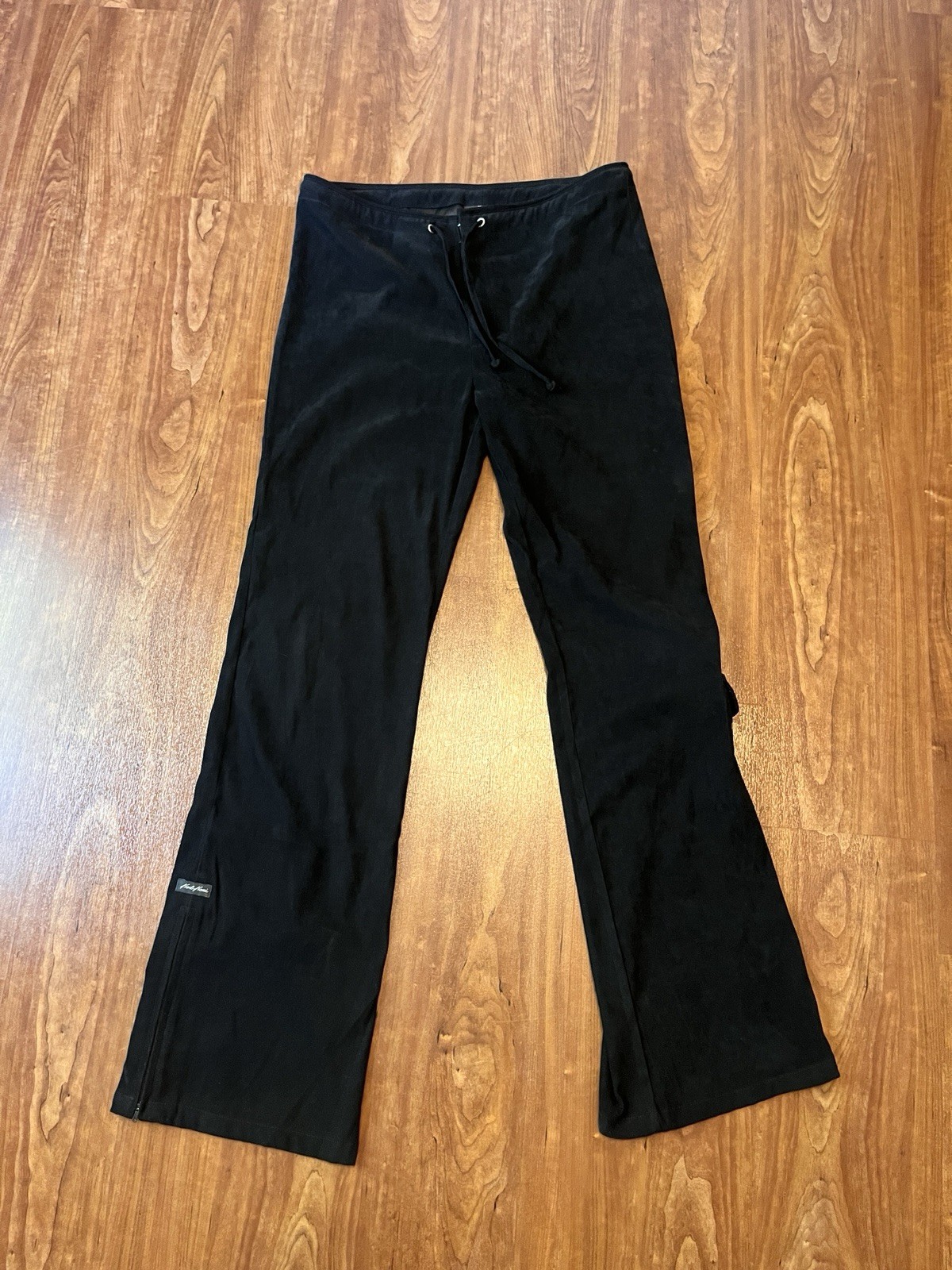 Karl Kani Vintage 90’s KK2 Women’s Velvet Drawstring Pants Samurai 11/12 Black