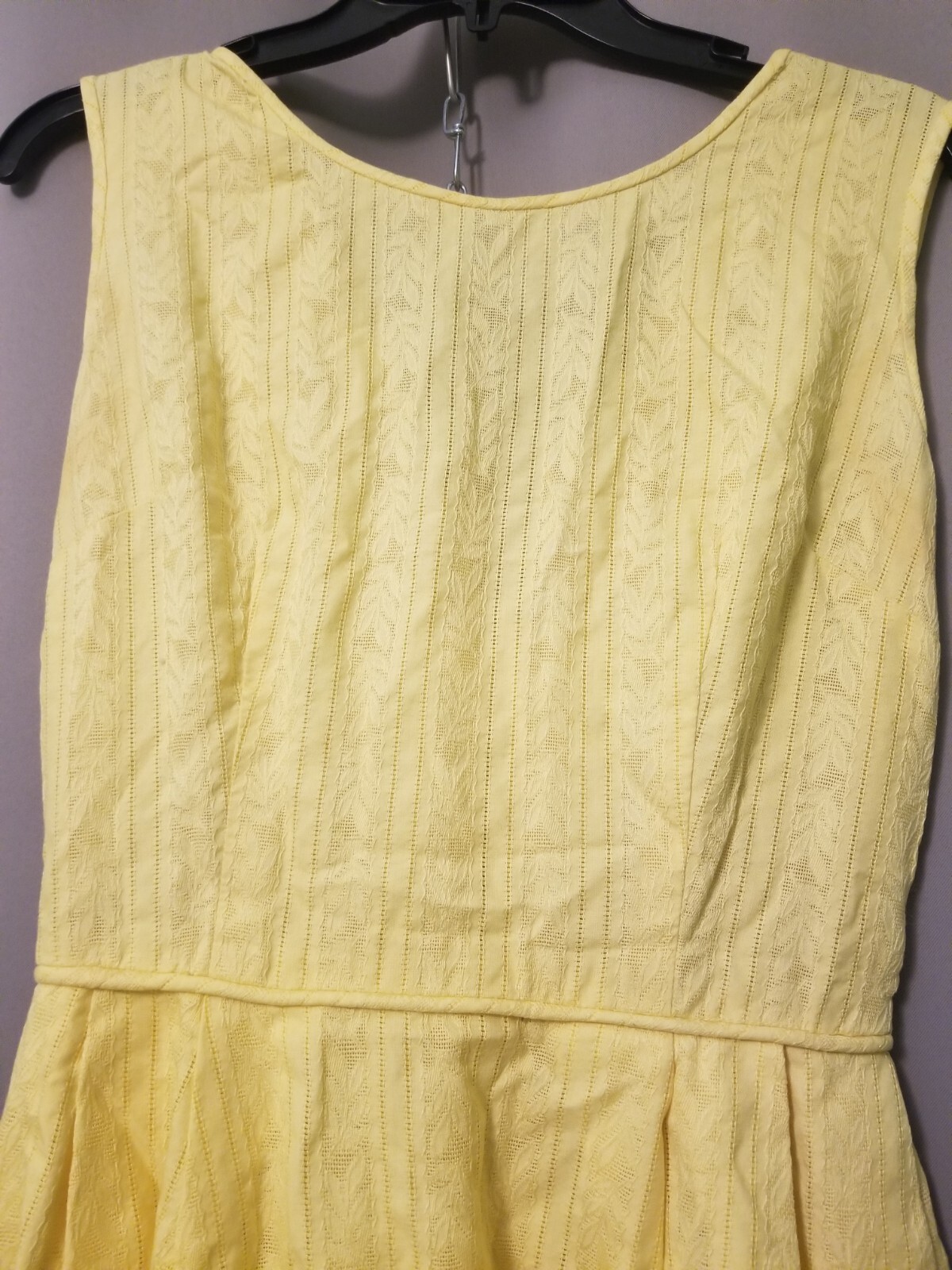 Vintage Made Especial By Lora Yellow Maxi Dress S