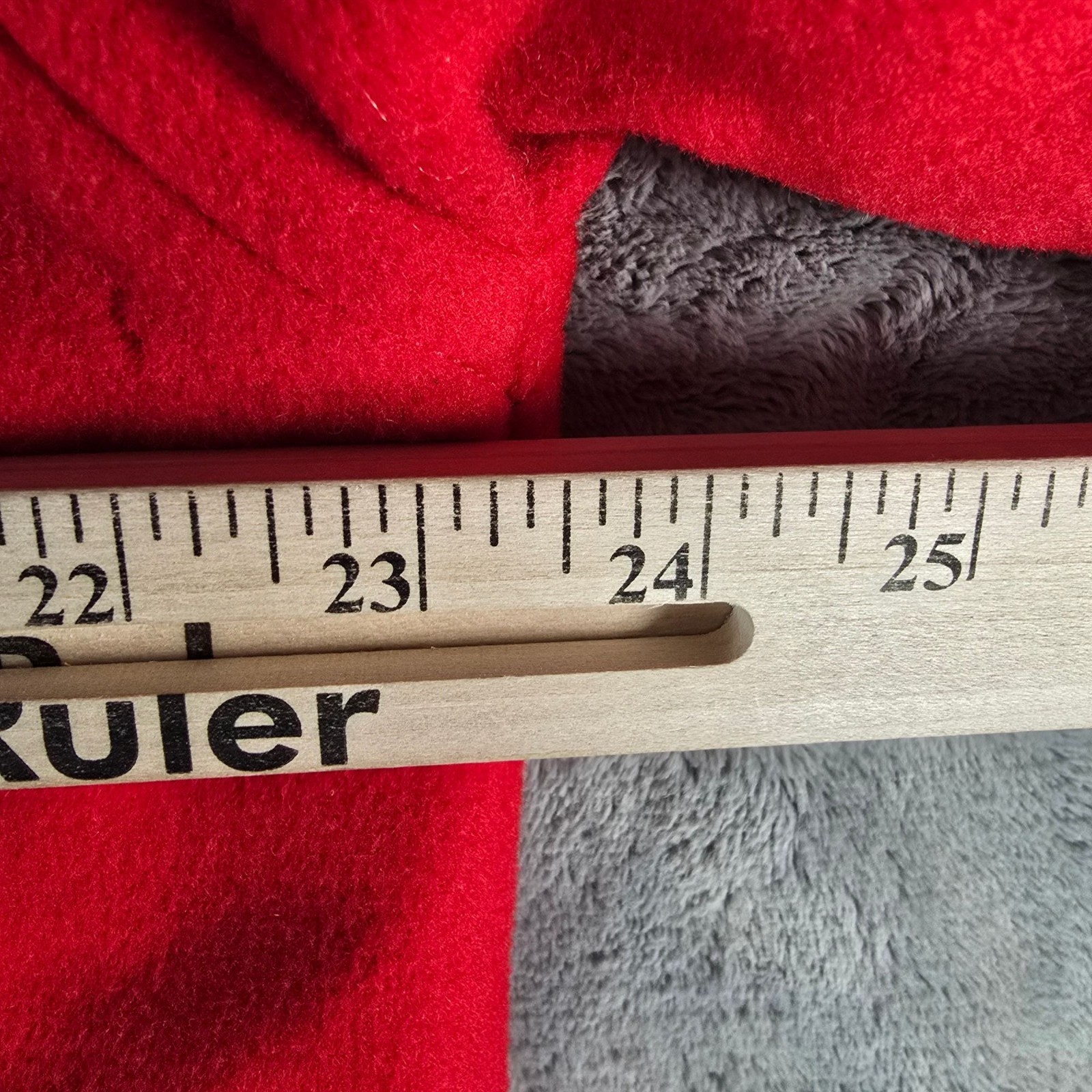 Vintage 1980s Electre Paris Made in France Red Lambs’ Wool Coat (XL) *Fair