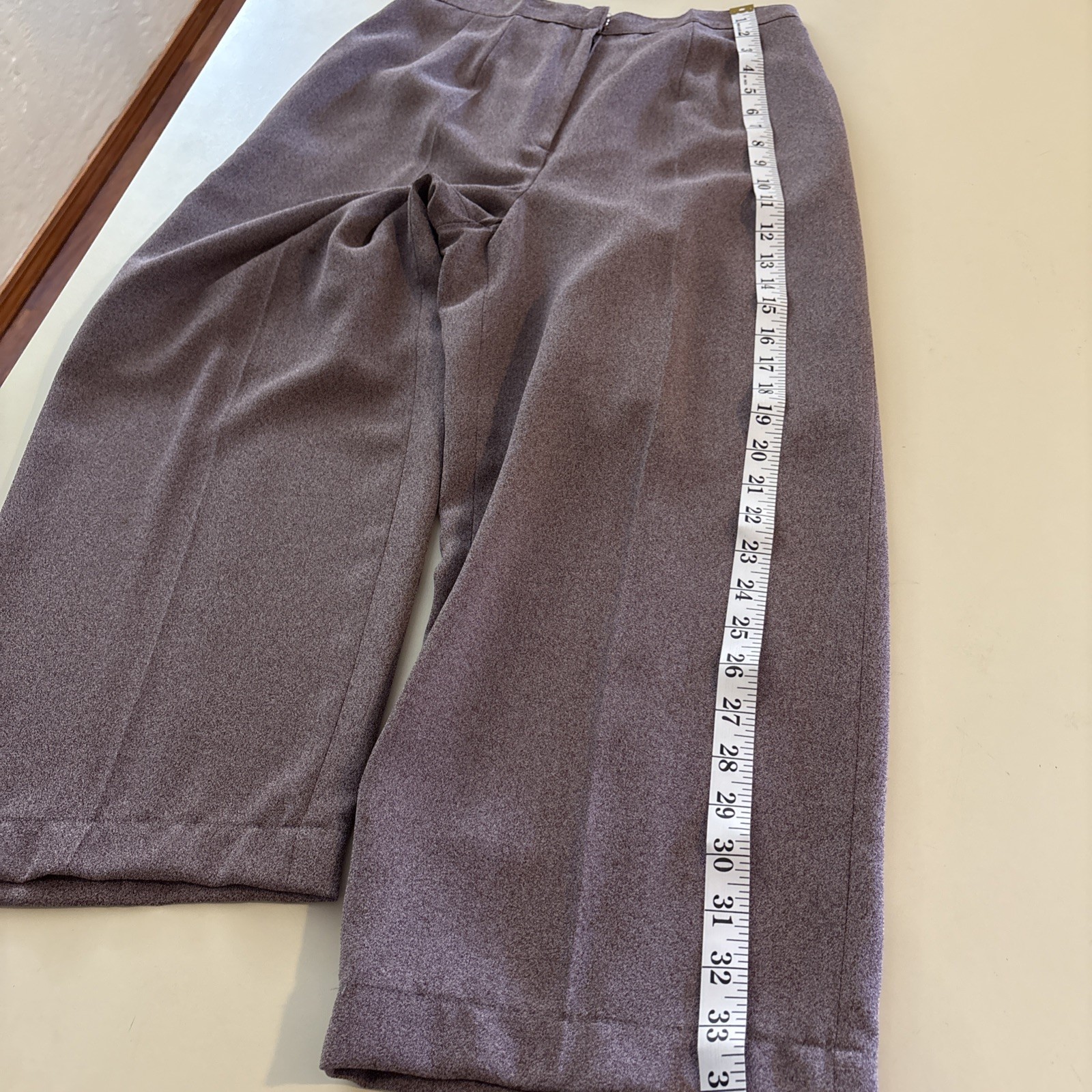 Vtg Juliet Fashion Made in Korea Mauve Floral Embossed Velvet Pant Suit Set