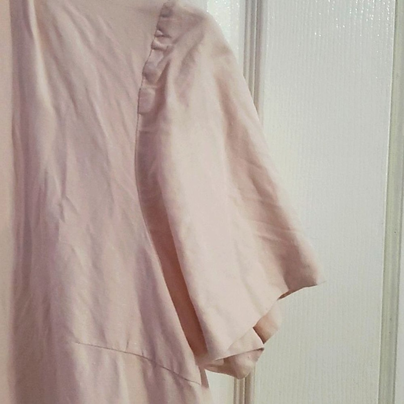 Vintage Positive Attitude Blush Pink 2 Piece Wedding Elegant Shift Maxi Dress 18