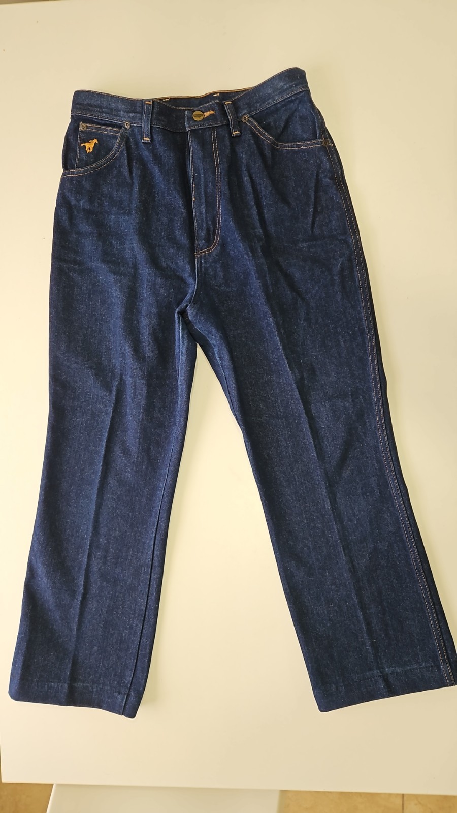 Vintage Wrangler Denim Jeans Womens Size 12 Made in USA No Fault Jean