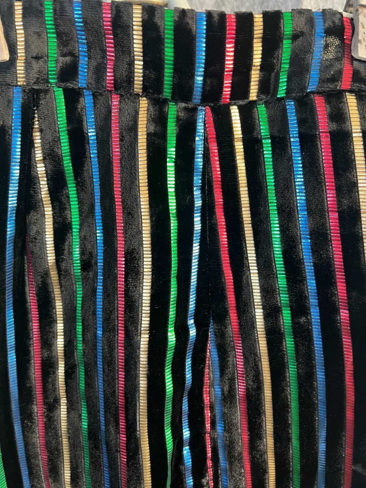 Granny Takes a Trip Rare Velvet Ribbon Pants England 1970s Rock & Roll Fashion