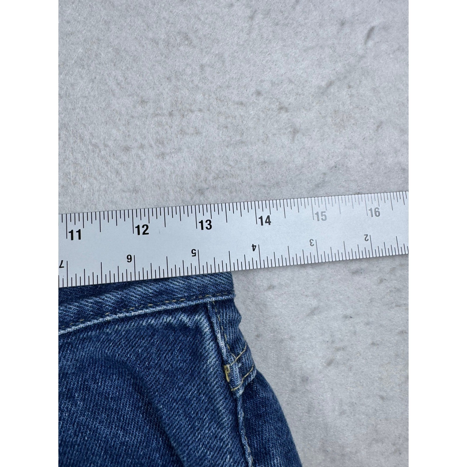 Vintage Lee High Waisted Mom Jeans Blue Tapered Made in USA Size 11 Med 27×28