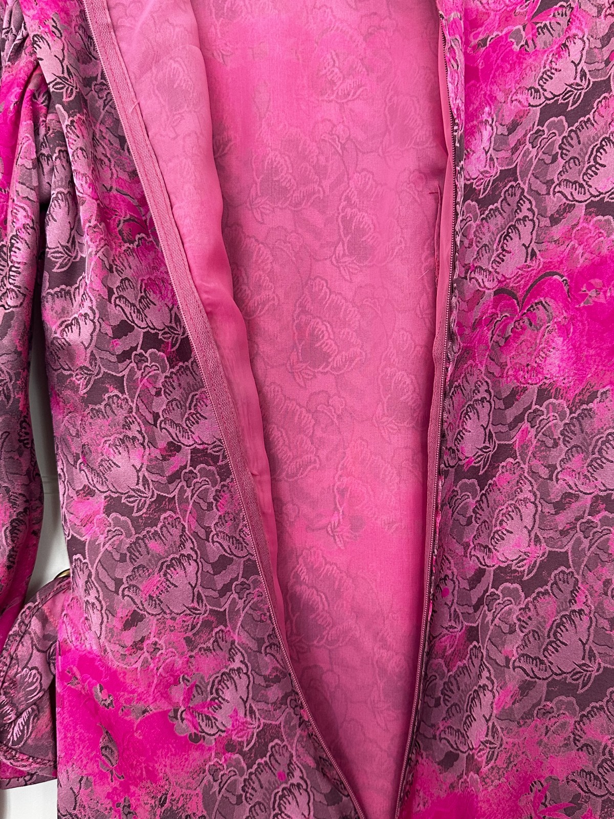 Vintage Emanuel Ungaro Parallèle Paris Line: Silk Pink | Made in Italy