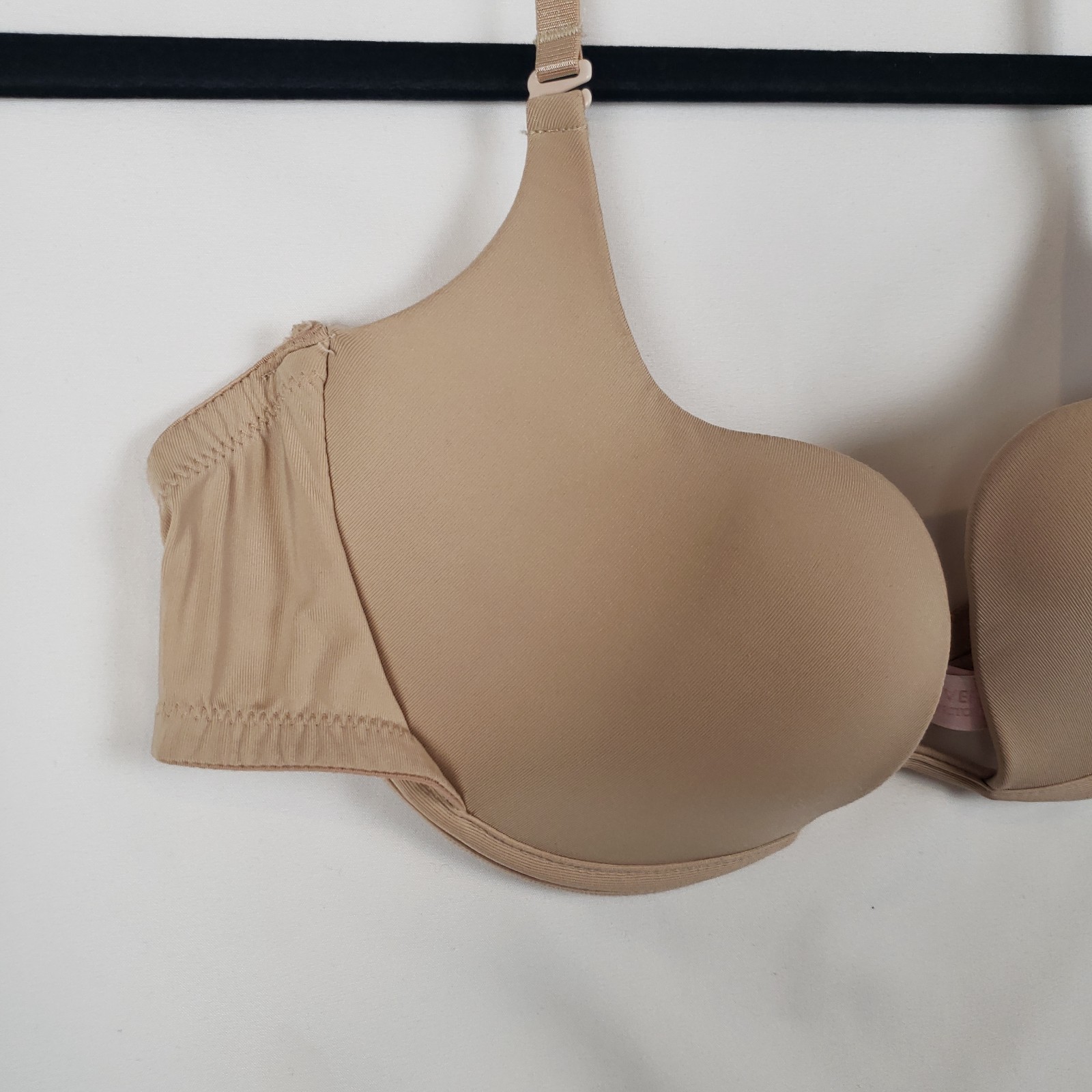 Vintage Victorias Secret Very Sexy Deep Plunge Bra 36C Push-Up Halter Y2K *Stain