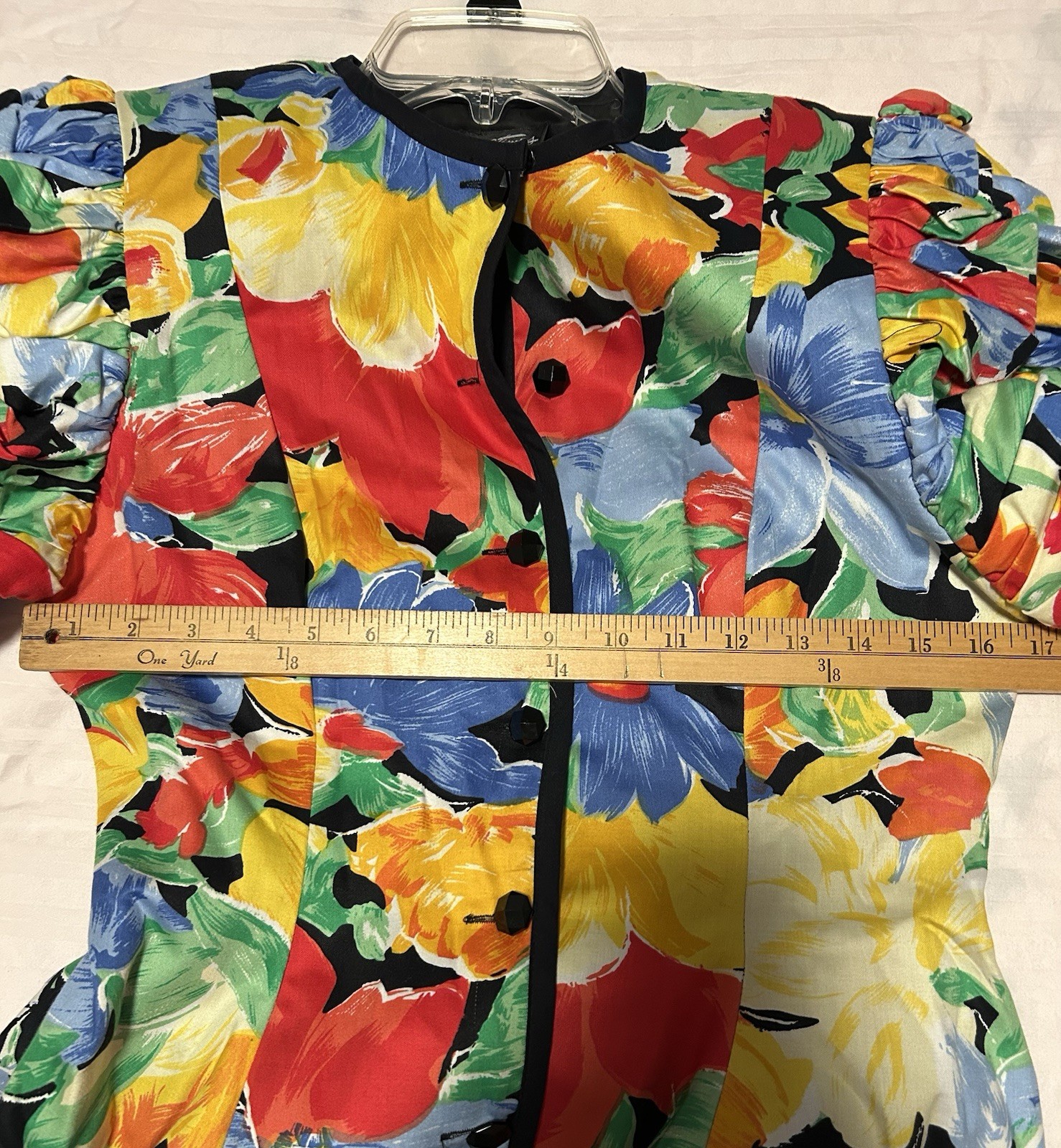 Blouse Union Tag Women Vintage Top Patty O’Neil Size 8 1970’s Union Tag Lined