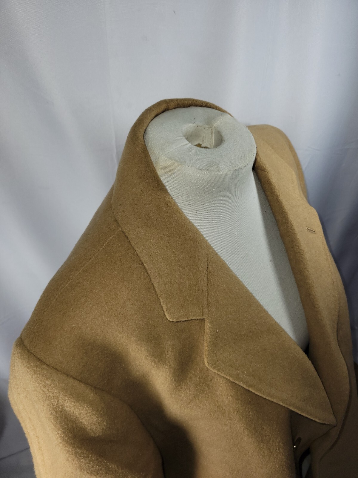 Vintage GOLD’S Merino Wool and Mongolian Camel Hair Trench Coat