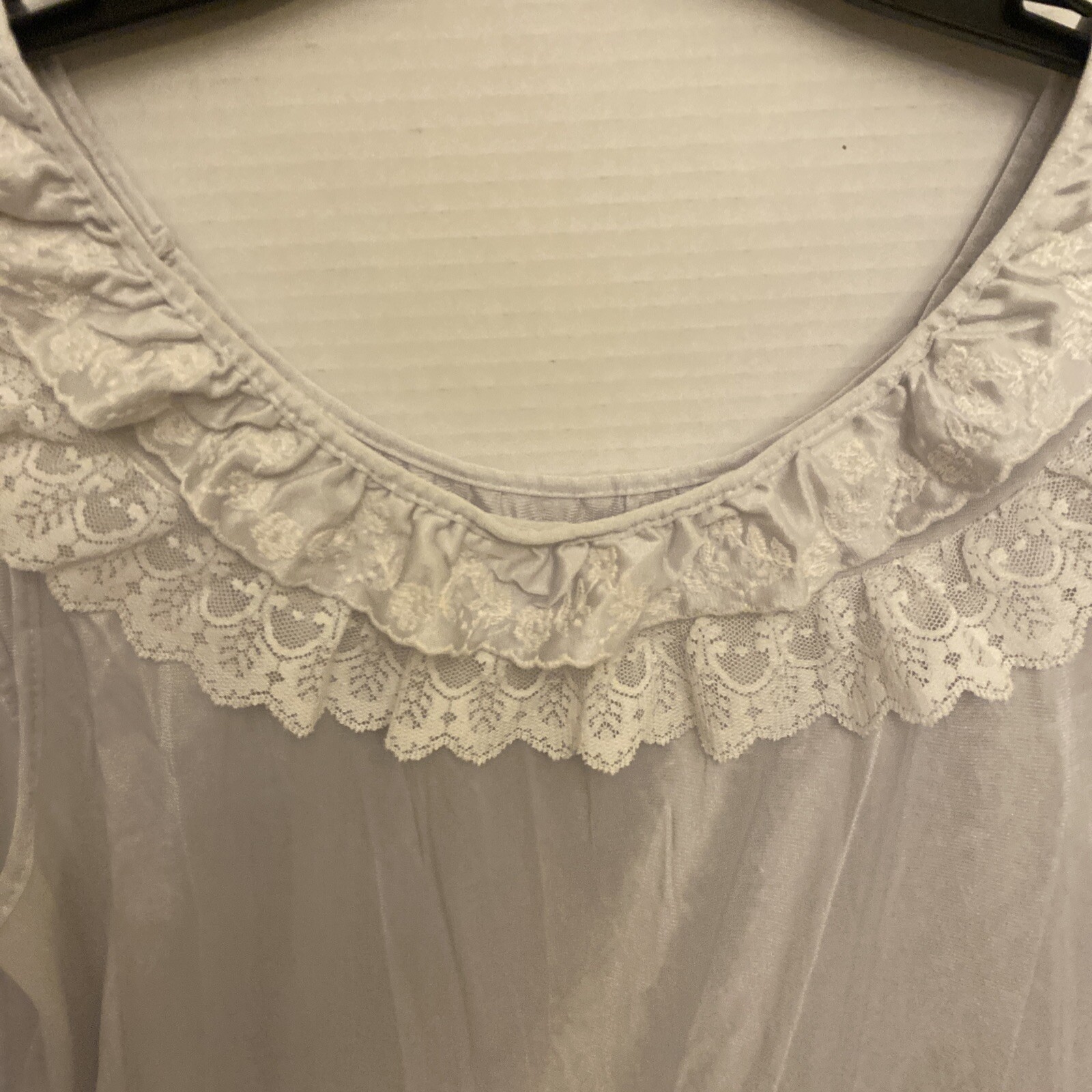 Vintage Dream Wear Lingerie Nightgown Sleepwear Nylon Size Large