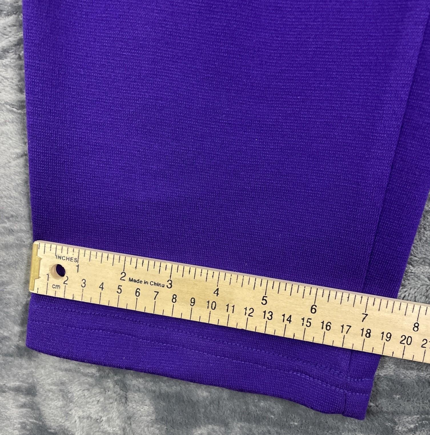 Vintage CLIO Purple Knit 2 Pc Suit Set Jacket Pants Women Small Made USA EUC