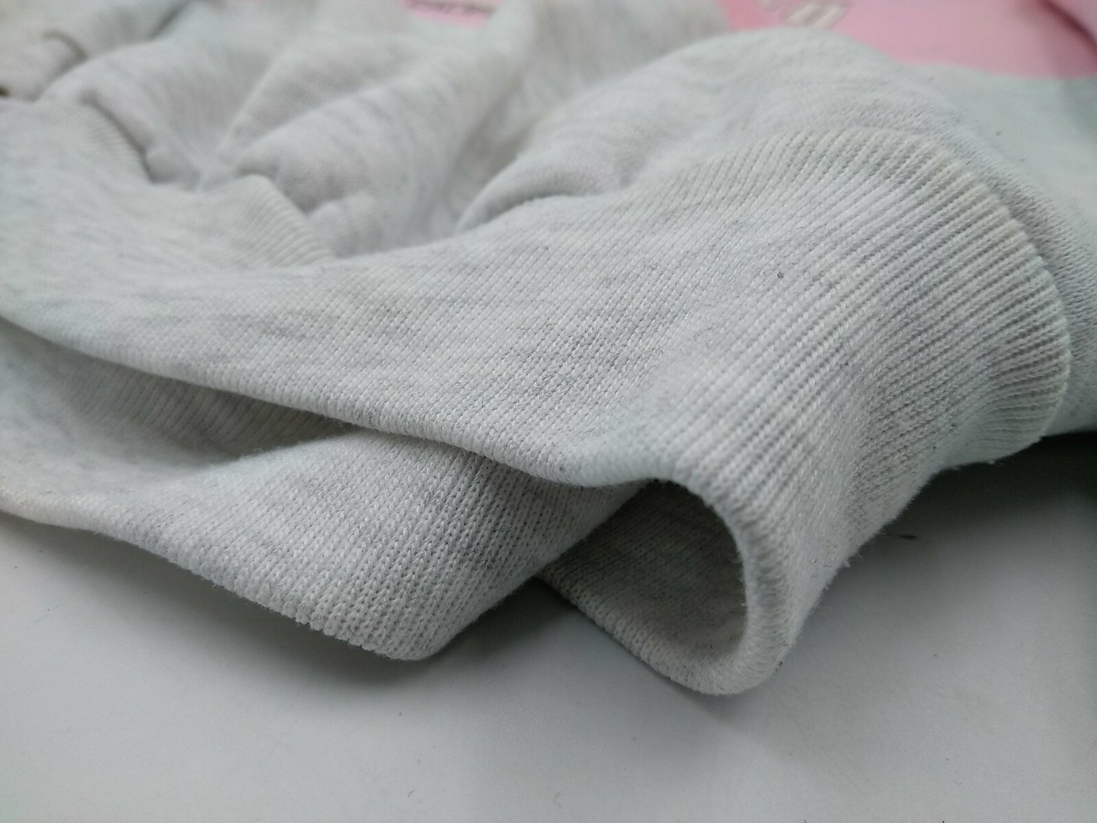 Vintage San Francisco Fisherman’s Wharf Sweatshirt – Pink & Gray Heather 1/4 Zip
