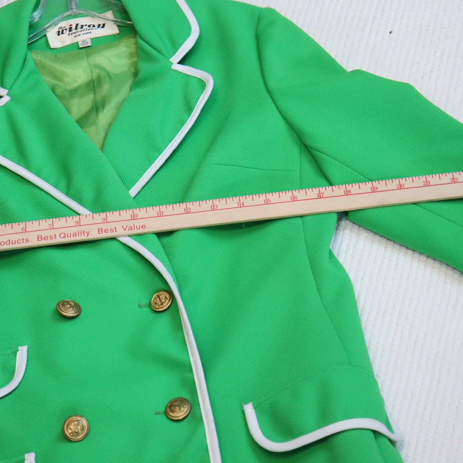 Vintage the Wilroy Traveller NY 1970’s Blazer Size 14