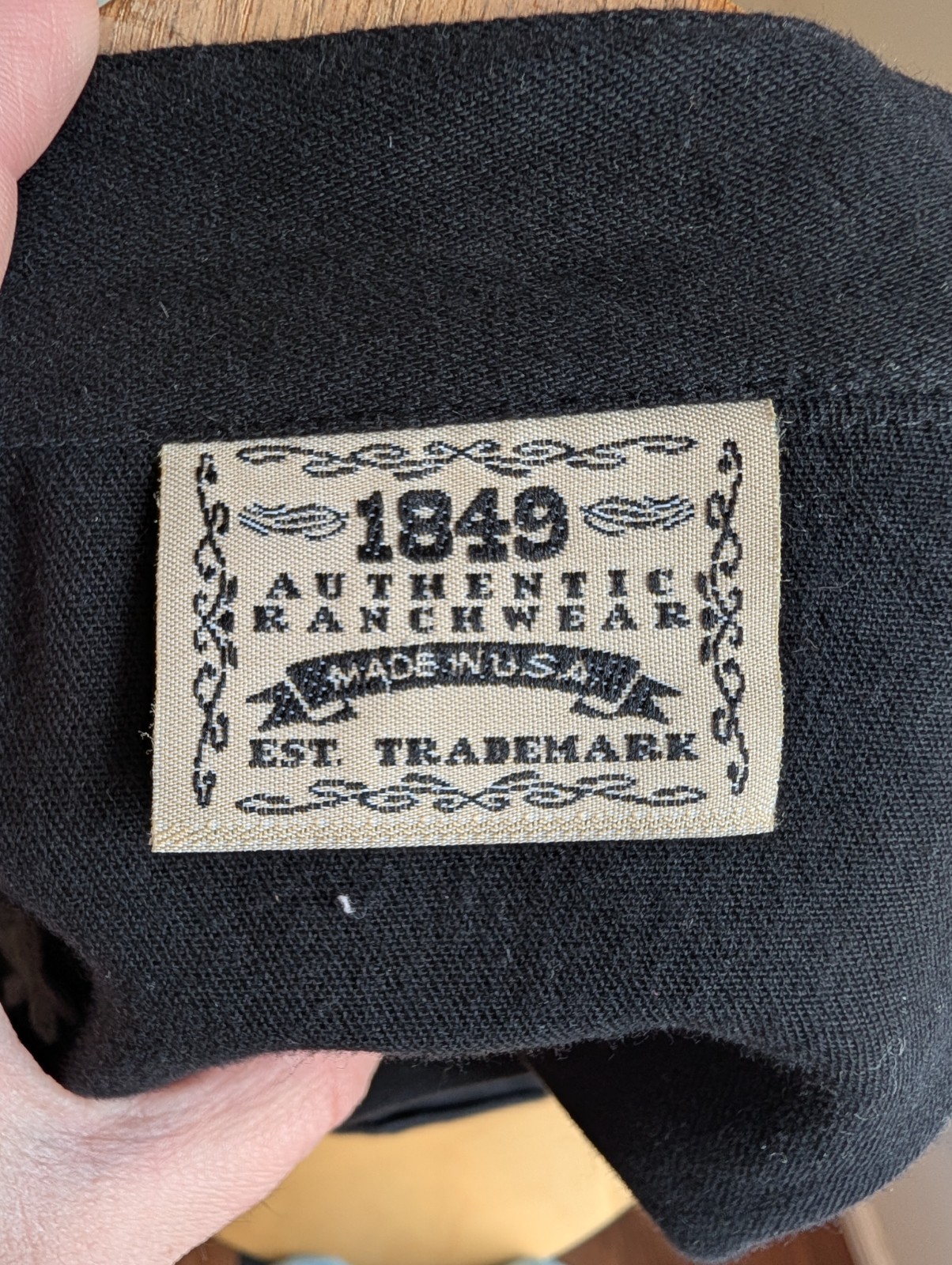 Vintage 1849 Authentic Ranchwear Embroidered Cropped Jacket/Bolero