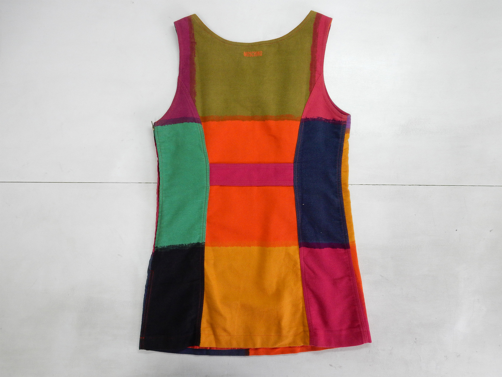 MOSCHINO JEANS VINTAGE DRESS DRESS COTTON