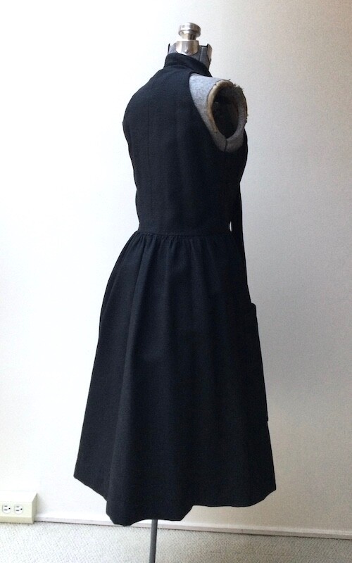 Vintage 1960’s Geoffrey Beene Plisse Halter Dress