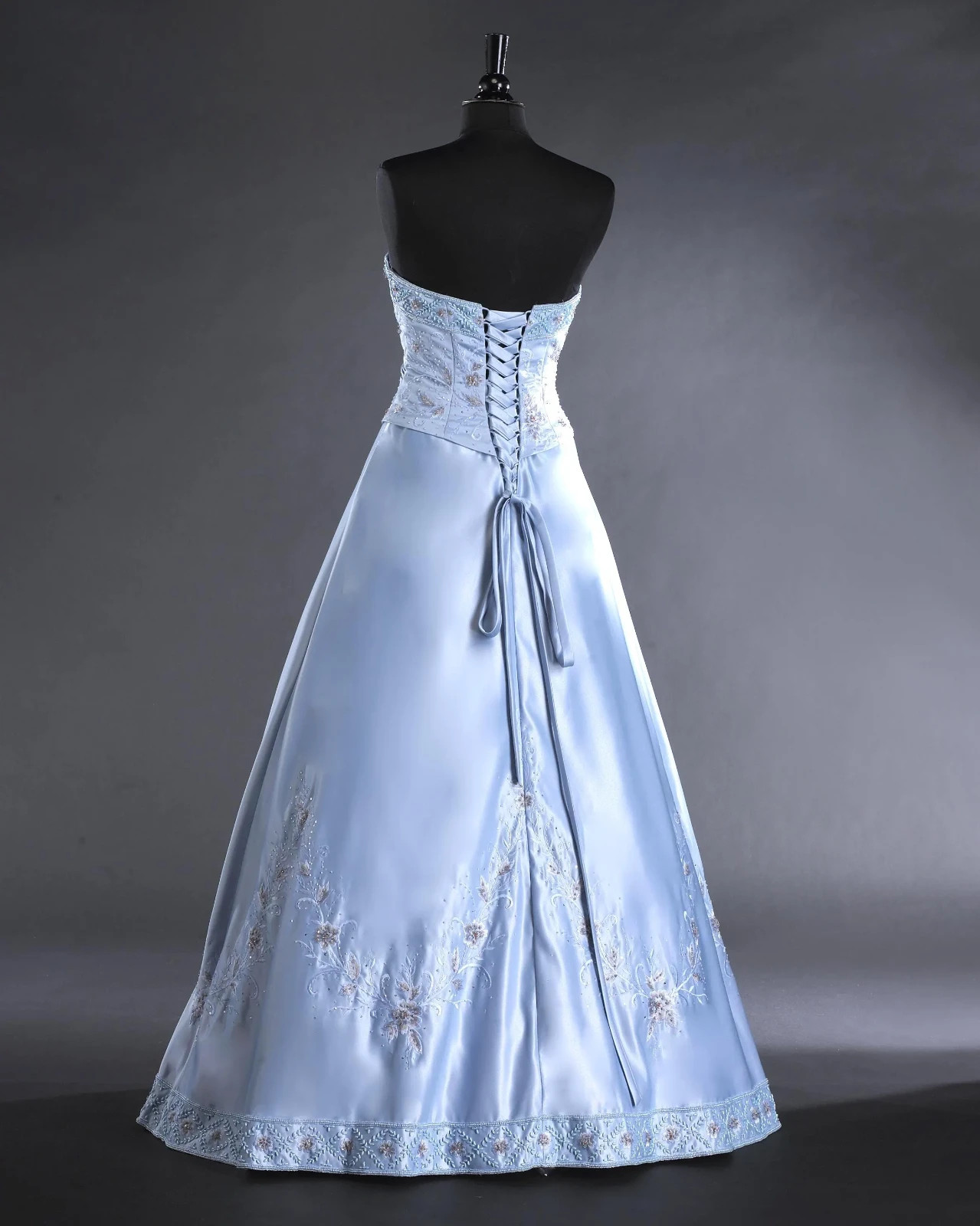 Jasdee Dress Length 58″ Inch Hand Work Beading & Embroidery On Satin Style 2001