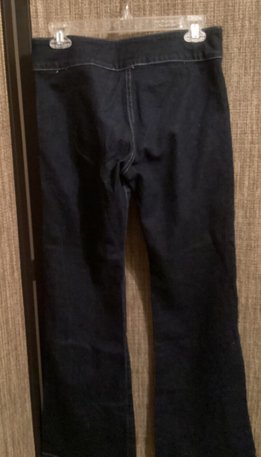 Vintage Paris Blues MidRise Mod Flare Jeans with attached Wide Belt Sz 9