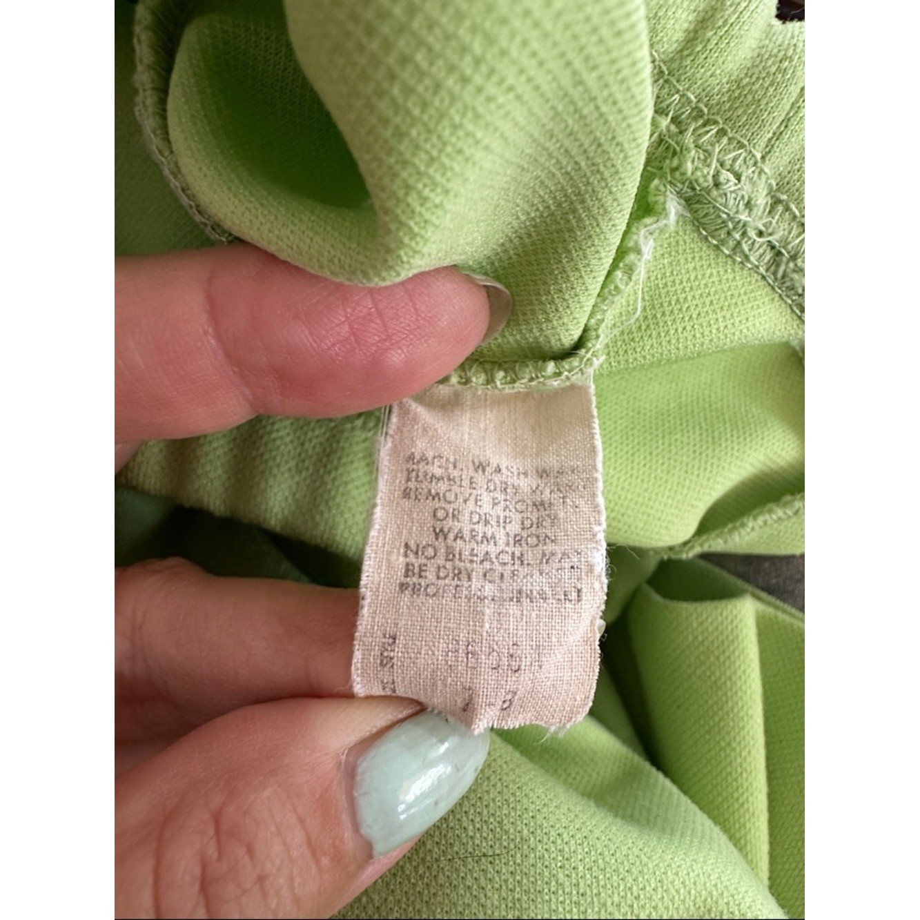 Vtg 60s/70s Donovan Galvani Lime Green Wide-Leg Women’s Pull on Polyester Pants