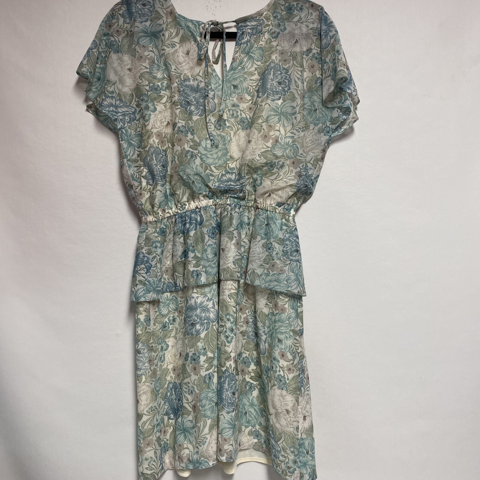 vintage Roberts , Inc size 10 polyster floral dress Pretty Flows