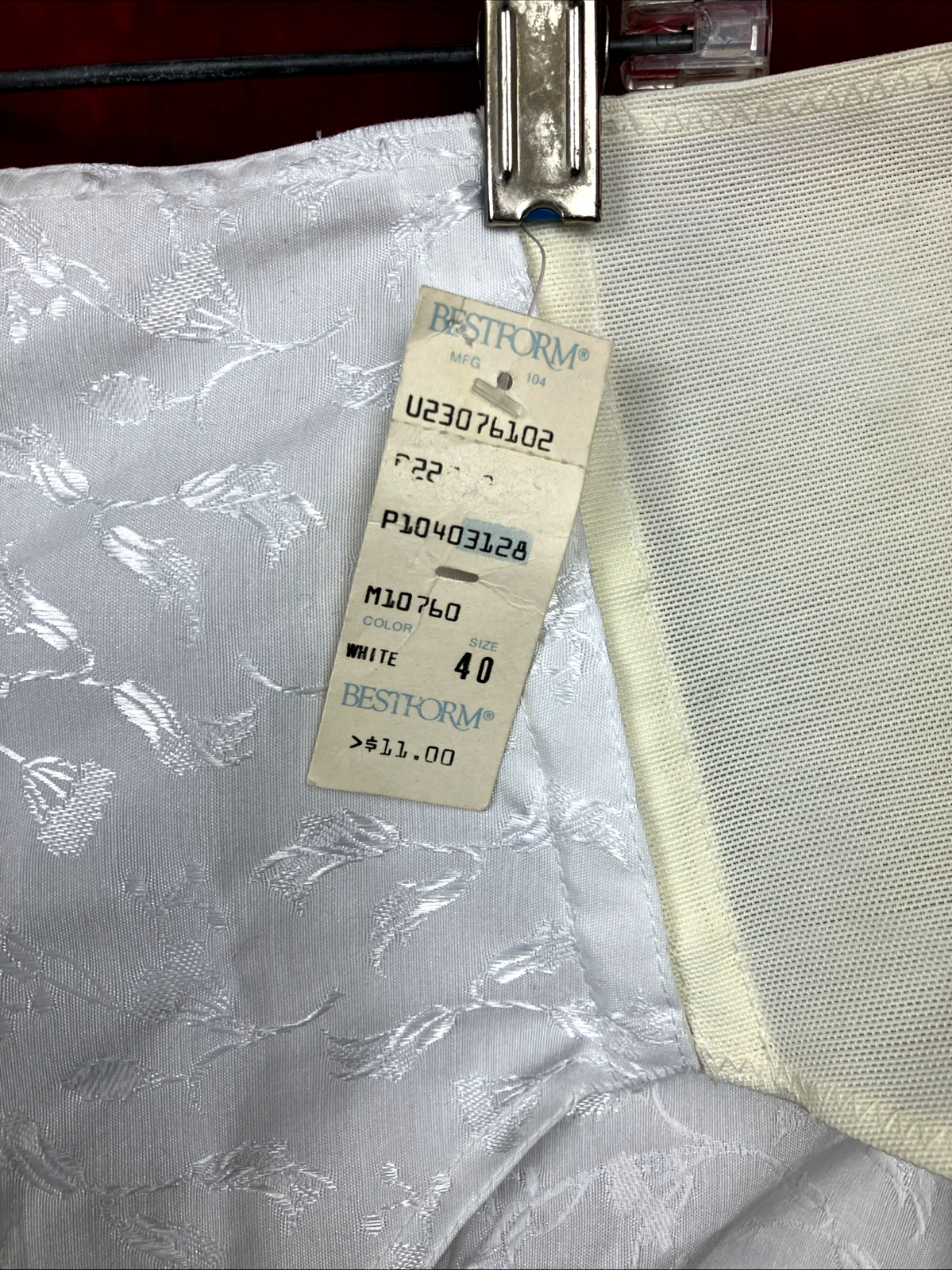 NOS 40 BestForm Garter Belt Hip Waist Shaping Vintage 70s Girdle Sissy Pinup