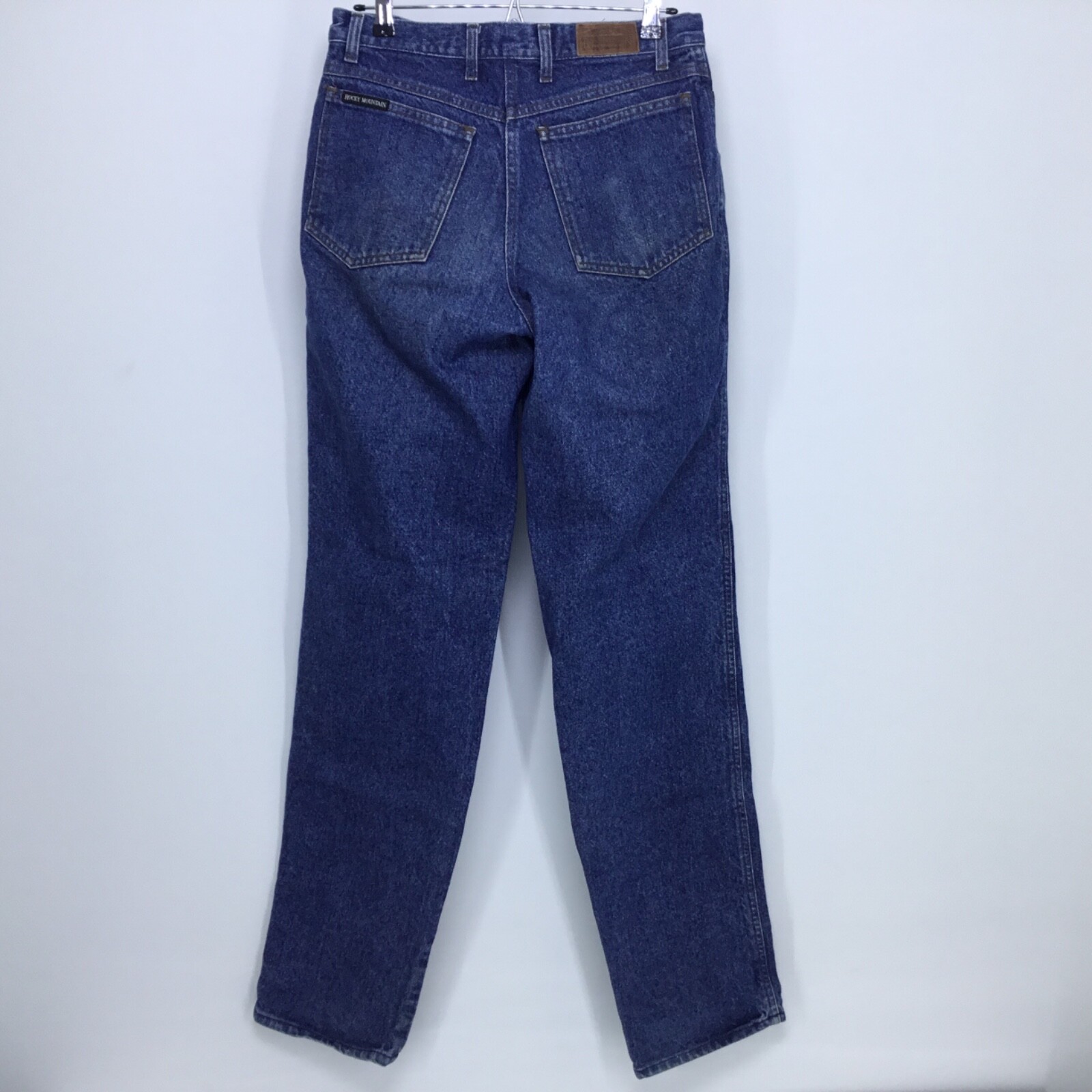 Womens Sz 30X35 Mom Blue Jeans Rocky Mountain Clothing Company High Waist USA