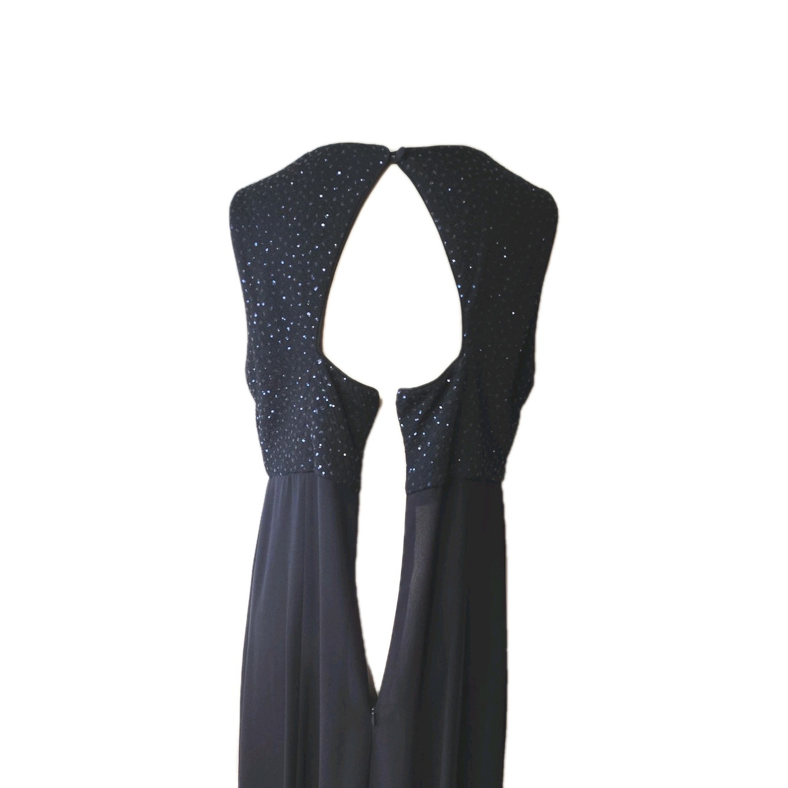David Warren New York blue Formal Long women’s Dress Gown Sz 16