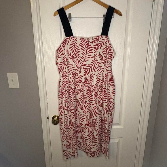 Hot Pink and white floral dress