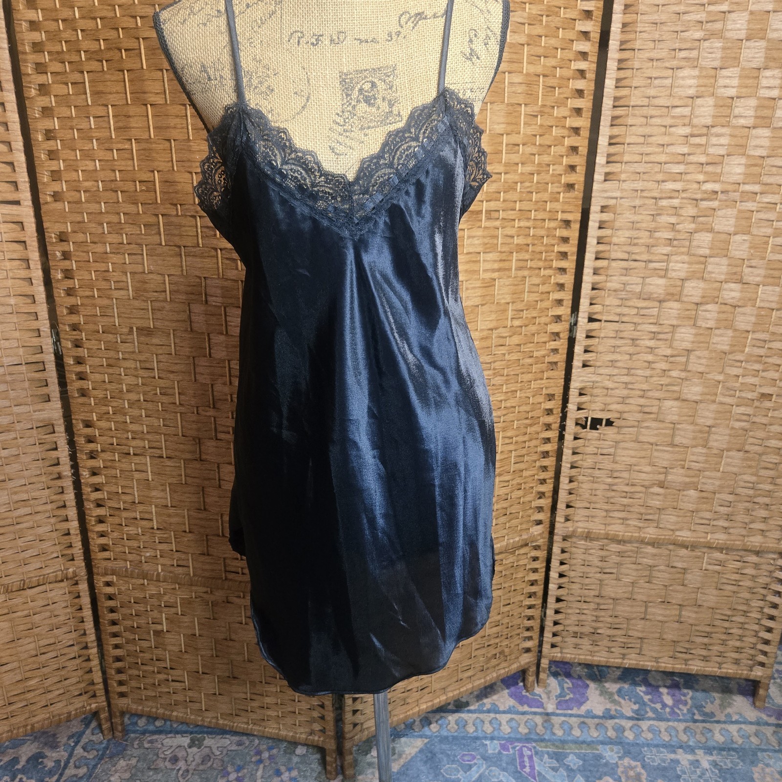 Romance Du Jour Inc California Black Lingerie/Slip