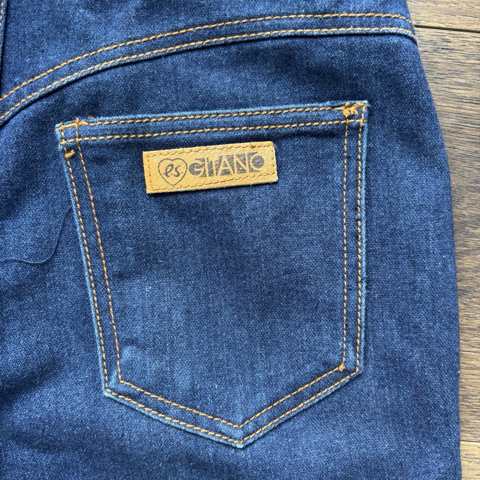Gitano 80s 90s High Rise Dark Wash High Waist Tapered Mom Jeans Women Sz 10/11