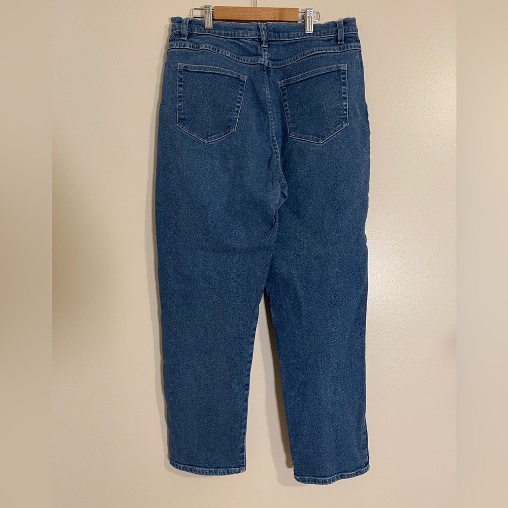 Cherokee Jeans Womens 14A Blue Straight Leg High Rise Normcore Classic Vintage