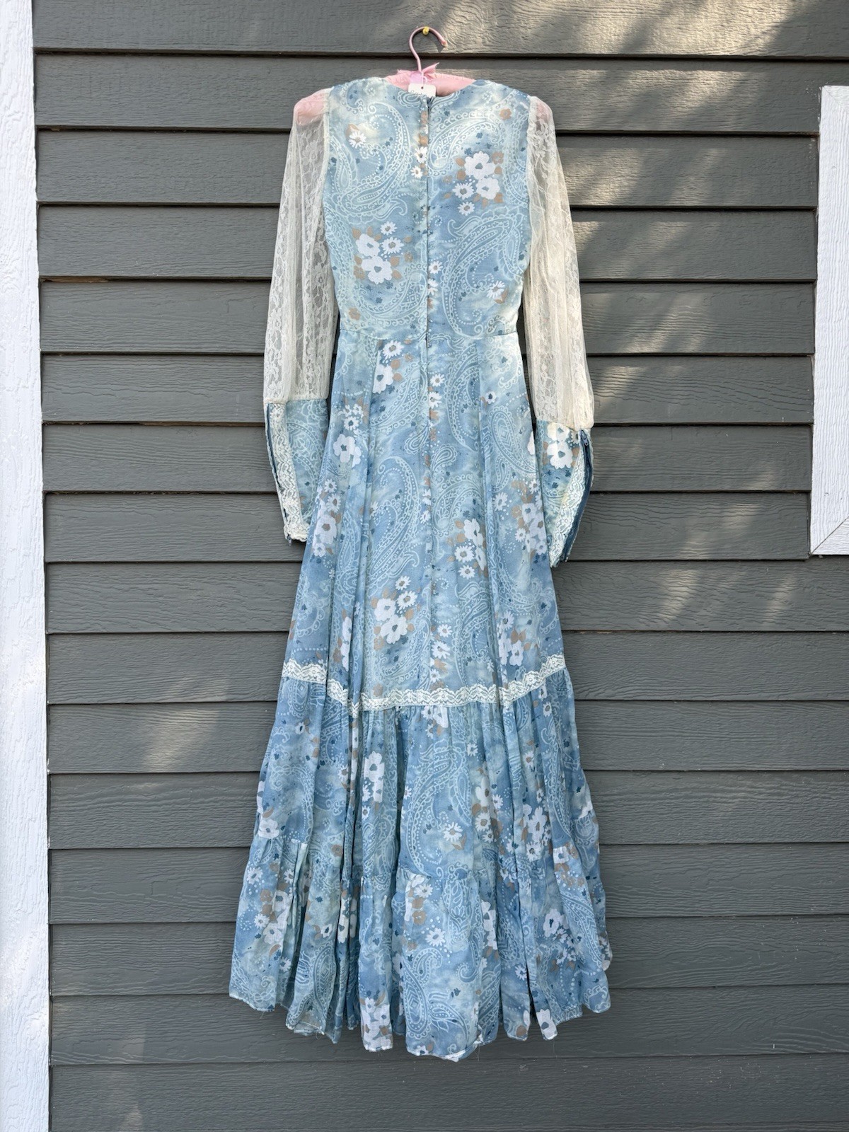 Vtg 1970s Gunne Sax “River Princess” Dress prairie wedding cottage boho hippie