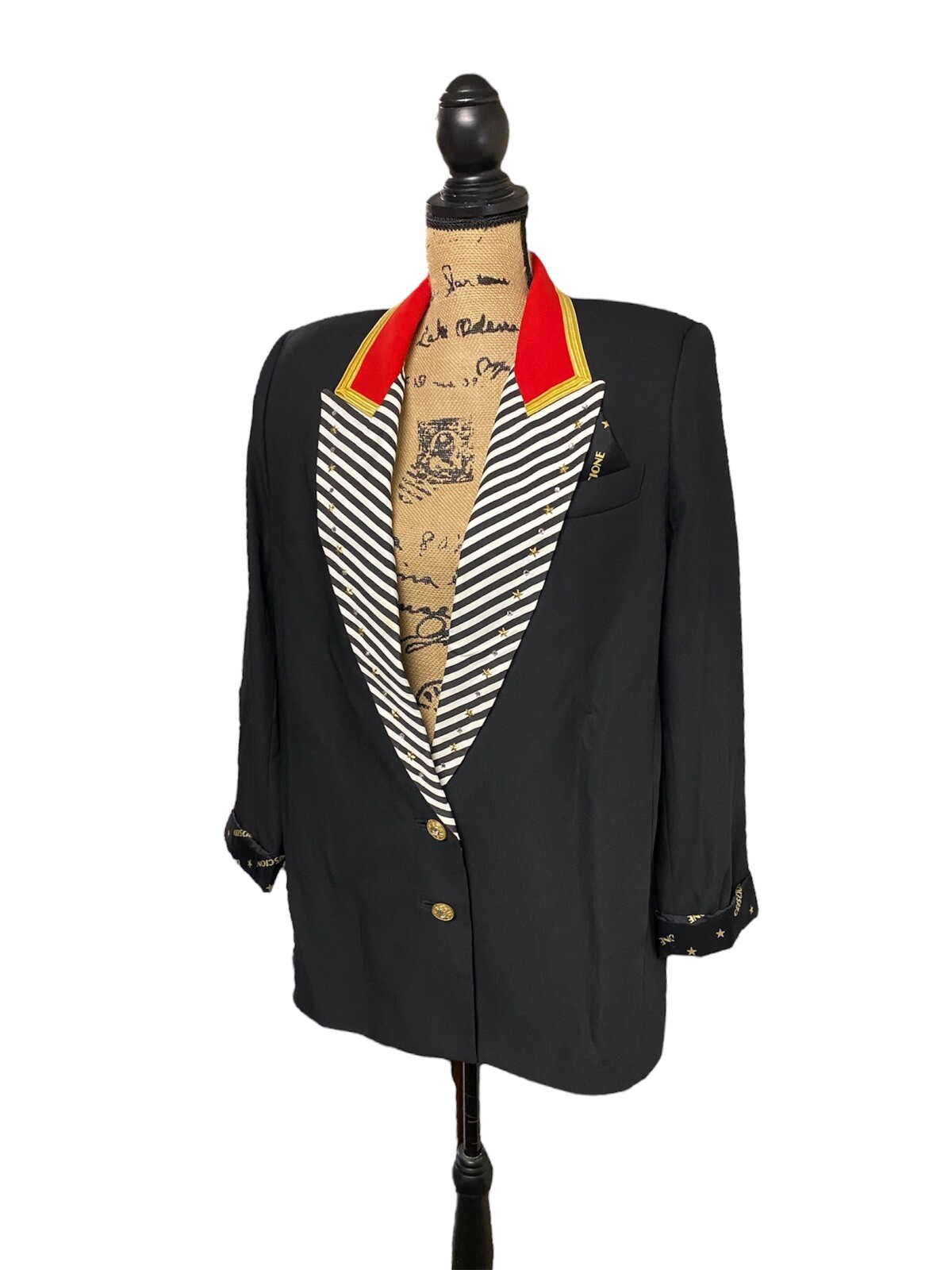 Vintage Criscione Ladies Capitan Style Blazer L