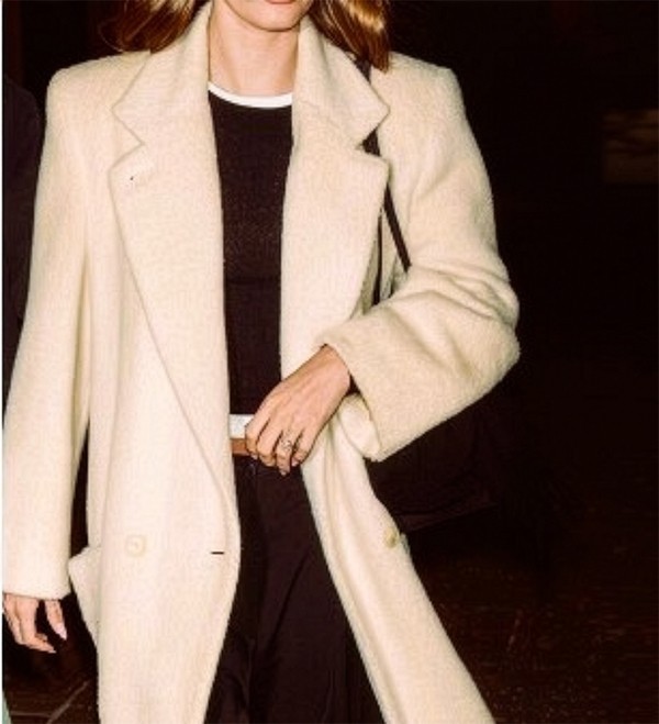 Vintage 1985 Perry Ellis Full-Length Wool Coat