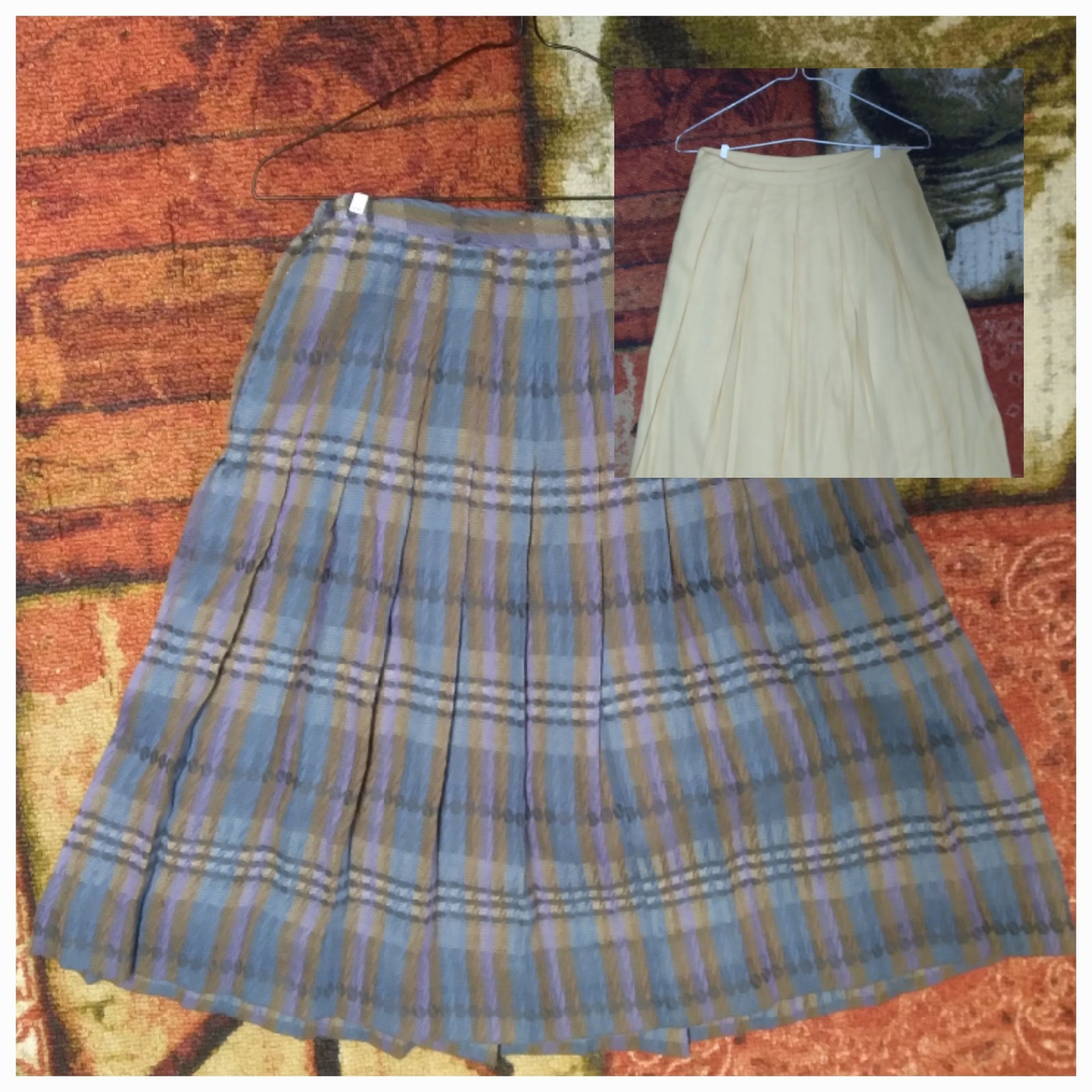 Vntg Wool Skirts Bobbie Brooks