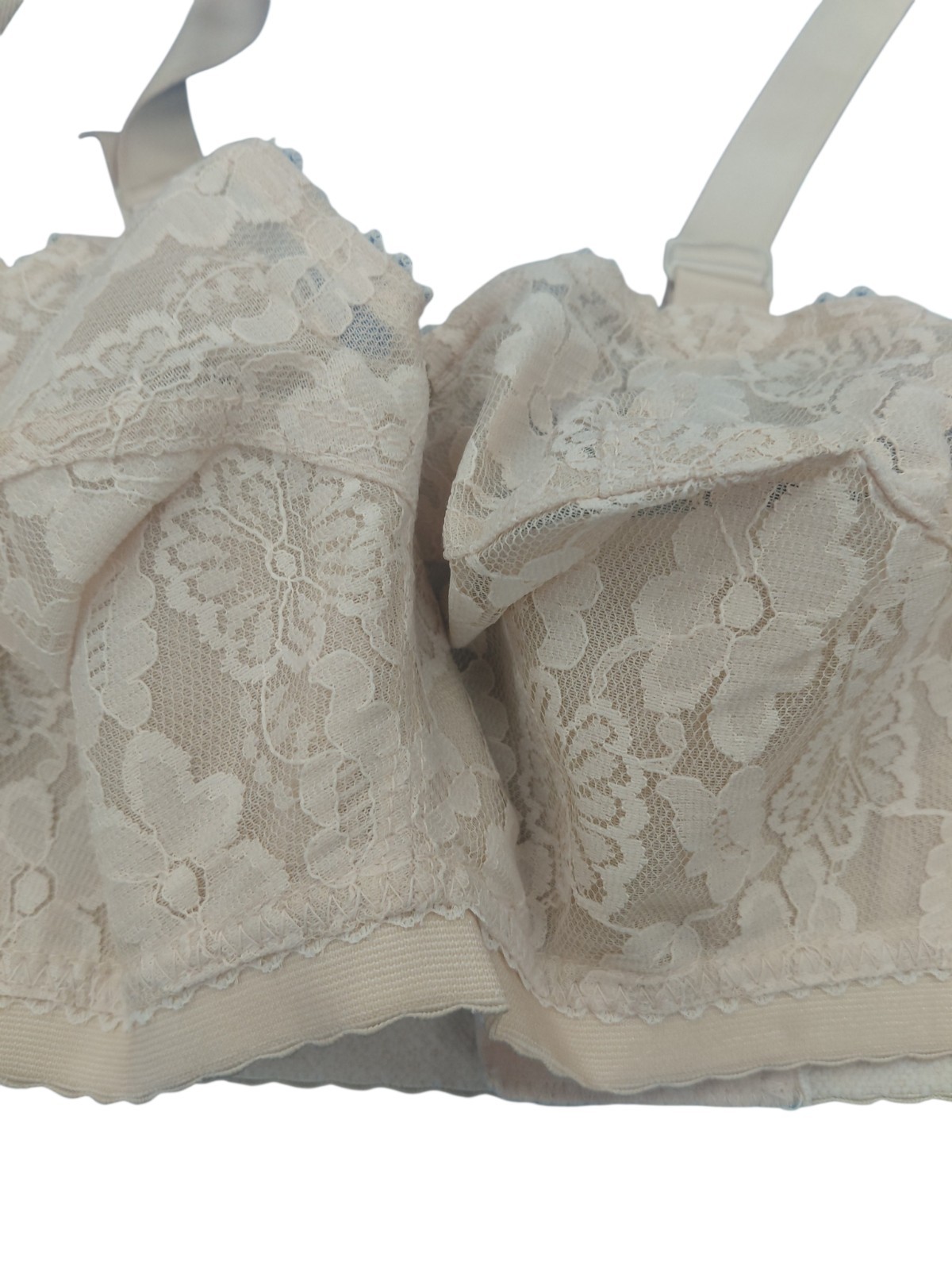 Vintage Lady Cameo Lingerie Bra Size 30F