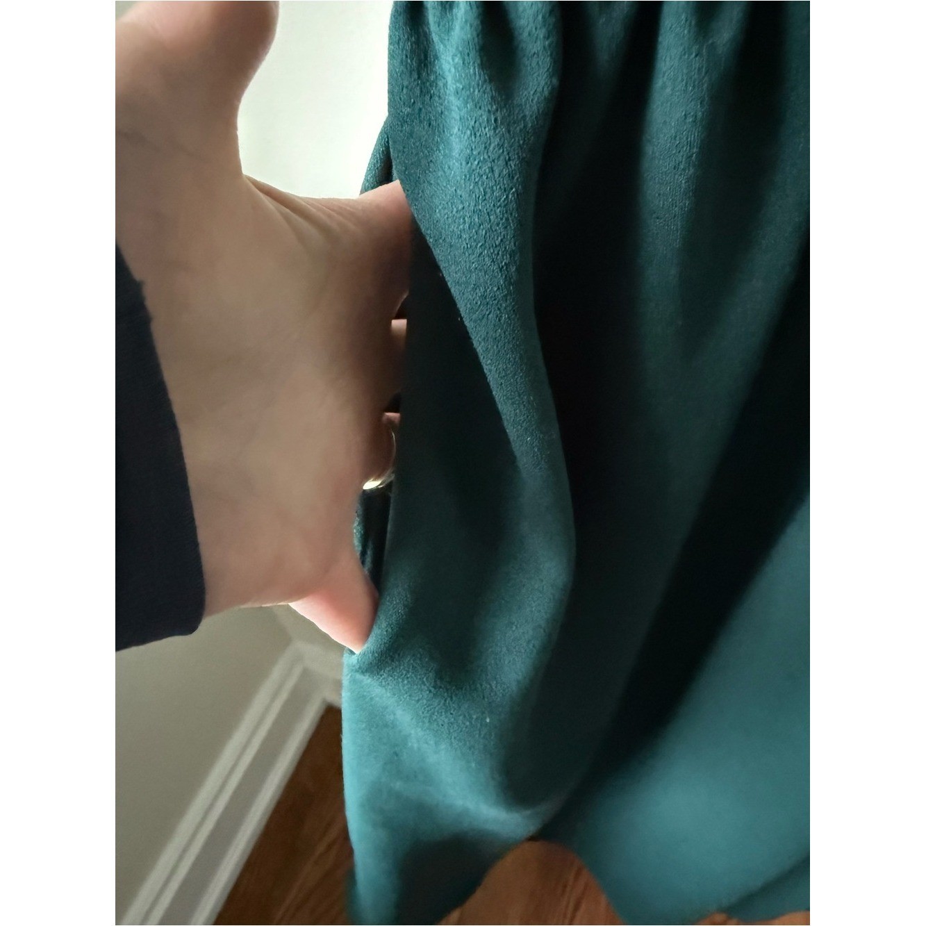 JESSAKAE COLLECTION Folklore Fit Flare Retro Green Midi Dress Timeless Classic L