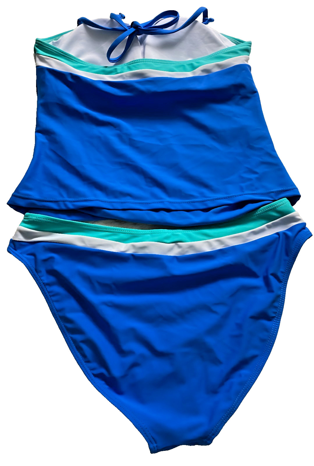 Bandeau Bikini Perfection: Jolefille’s 2-Piece Swimsuit Color Block (M)