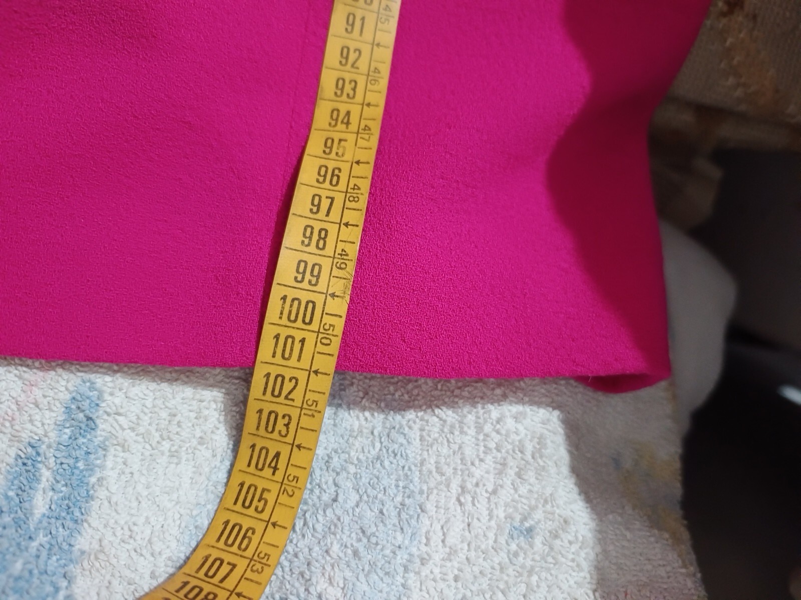 Vintage Tailored Haute Couture Dress Size M/L See Measurements Excellent Condition