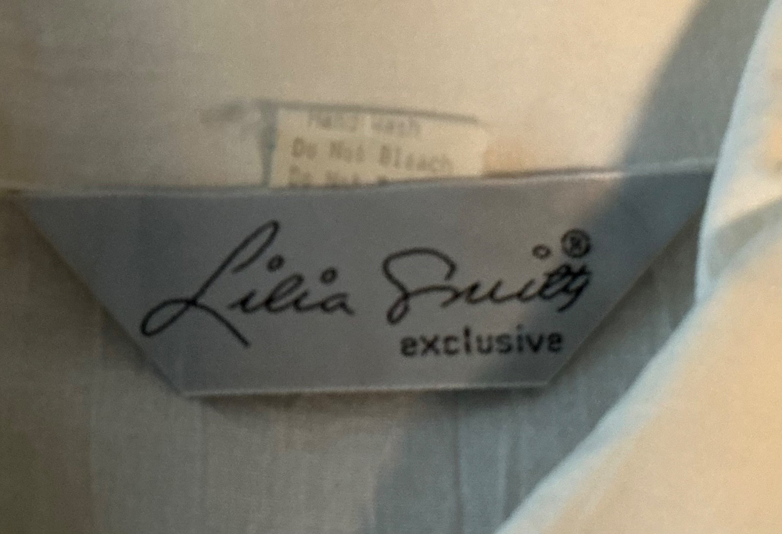 Lilia Smitty White Long Sleeve Medium Western Lace Metallic Bib Shirt 80’s VTG