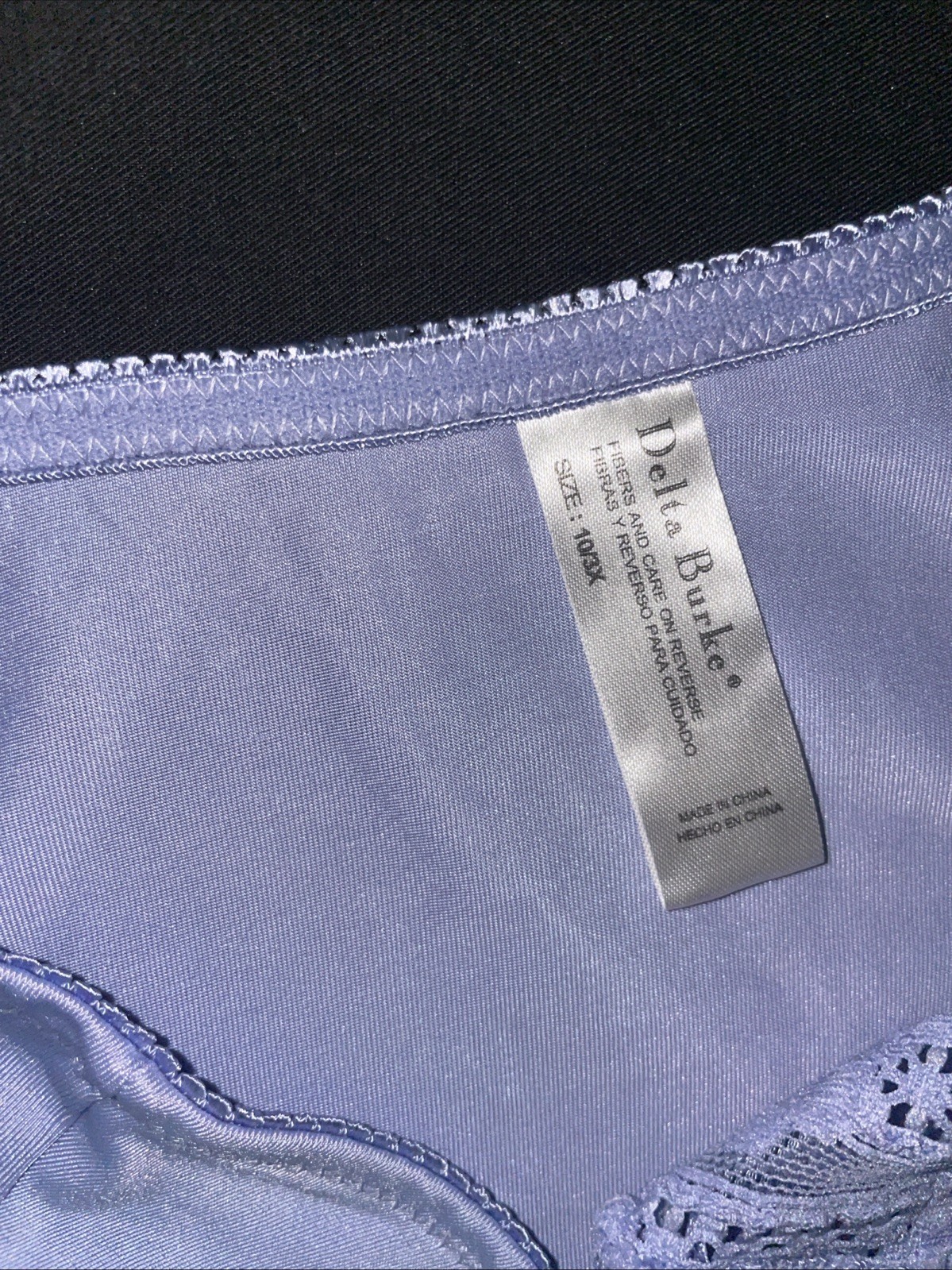 Delta Burke Underwear Panties Woman’s SZ 10/3X Briefs NOS Poly/spandex PLUS NEW
